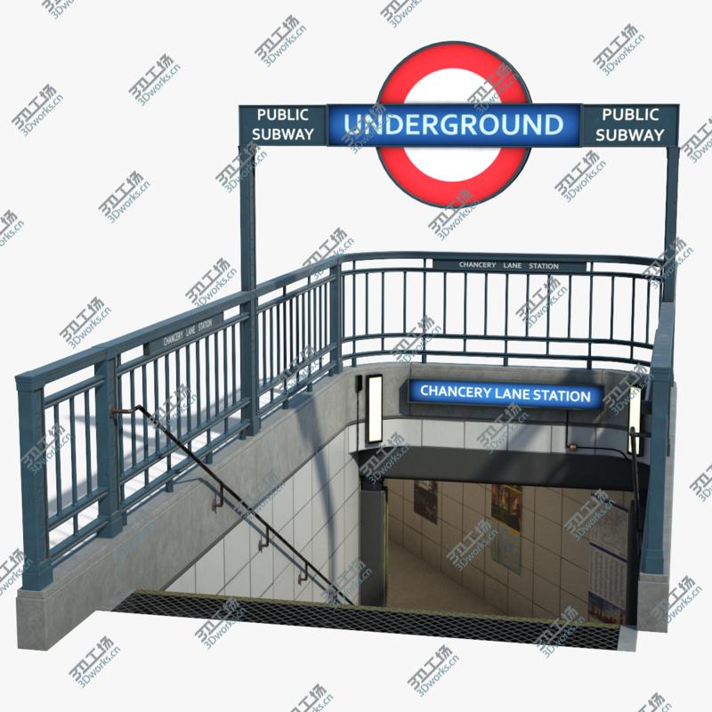 images/goods_img/202105074/3D London Underground Entrance model/1.jpg
